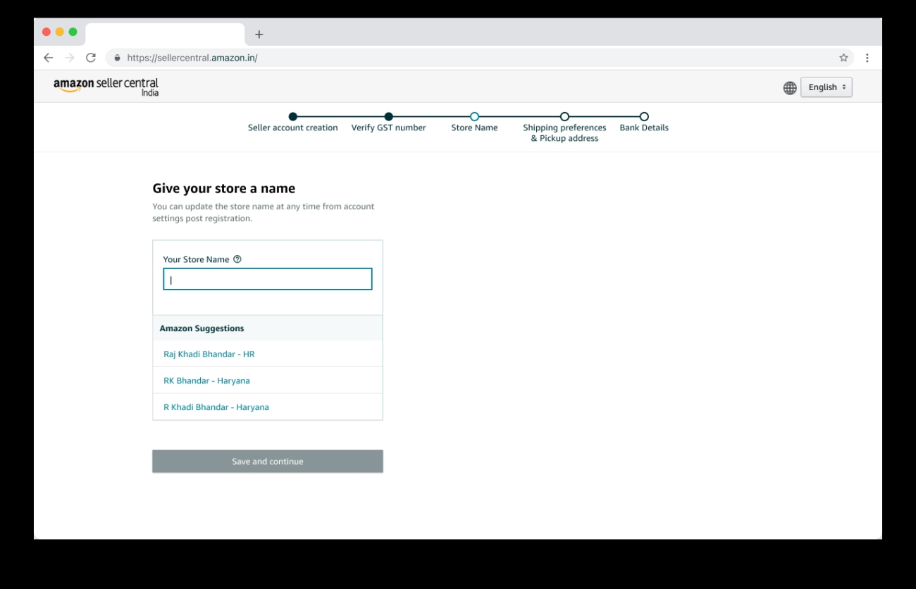 Amazon Seller Account Registration Guide