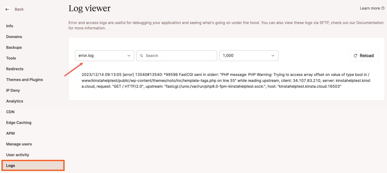 http/1.1 503 error 